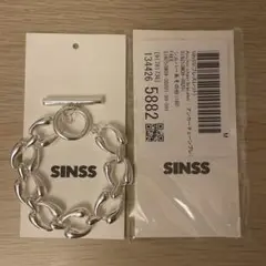 SINSS アンカーチェーンブレスレット美品