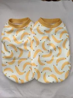 犬服 おさるバナナ×メッシュ Sサイズ タンクトップオーダー可 - メルカリ