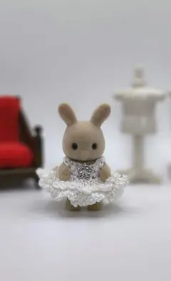 ○ シルバニア 赤ちゃんサイズ ☆ドレス☆ ハンドメイド ○
