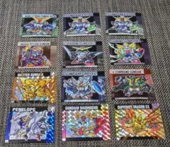 SDガンダムスナック2　12枚セット　ダブリ有り