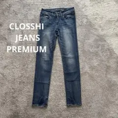 レディース　デニム　スリム