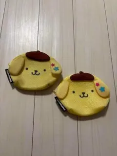 管114　ポムポムプリンのキャラクターポーチ 2個セット
