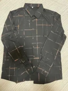 チェック柄 長袖シャツ S