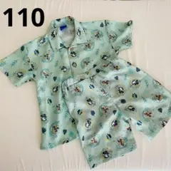Disney ミッキー 半袖シャツ・ショートパンツ 110