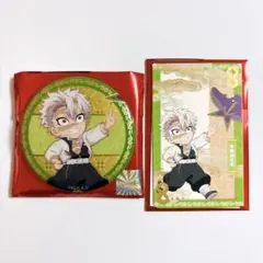 鬼滅の刃 不死川実弥 非遺シリーズ 缶バッジ カード 中国限定