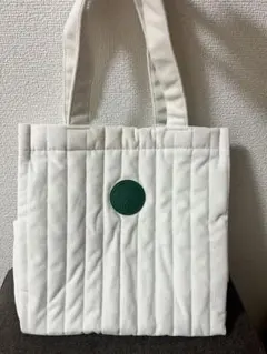 スターバックス キルティングエコバッグ ホワイト