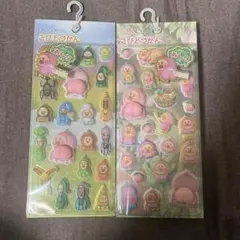 こびとづかん　スペシャルもっちもちシール　おしりシール　2点　こびとずかん
