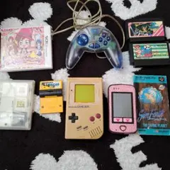 初代ゲームボーイ本体、ポケモンピンボール、ファミコン カセット、3DSなどセット