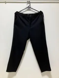 GU ジーユー　ウールライクイージーアンクルパンツ 321-320311ブラック