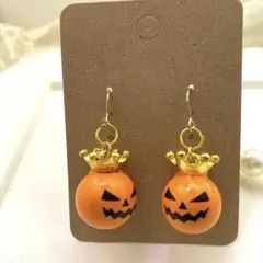 Russ パンプキン フックピアス ハロウィン - メルカリ