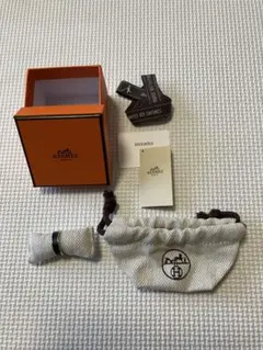 ダンダン様専用【極美品】エルメス リング アテナ 57 レザー メタル