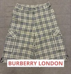 BURBERRY BLUE LABELボーダー フレアショートパンツ 38 - メルカリ