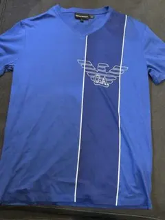 エンポリオアルマーニ　Tシャツ　ブルー　Mサイズのサムネイル