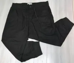 【古着】RockyMonroe ブラック イージーパンツ Lサイズ B