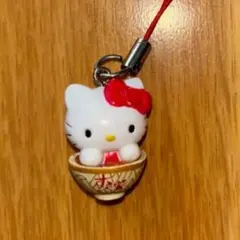 ハローキティ ストラップ すき家どんぶり入りのサムネイル