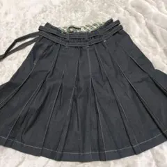 The Scotch House デニムプリーツスカート 160Aのサムネイル