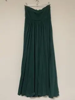 Three dots ジャージーコレットロングスカート