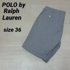 POLO by Ralph Lauren ハーフパンツ シアサッカー 36のサムネイル