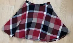 BLUE LABEL CRESTBRIDGE チェック柄 フレアスカート 38
