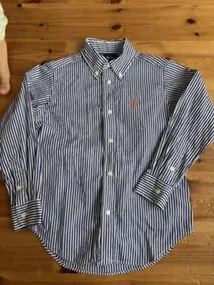 Ralph Laurenラルフローレンストライプ ボタンダウンシャツ 5歳110