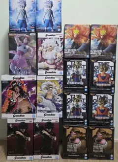 人気フィギュアまとめ売りワンピース ドラゴンボール ハンターハンター