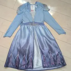 H&M キッズ ドレス エルサ風 ブルー　120サイズ