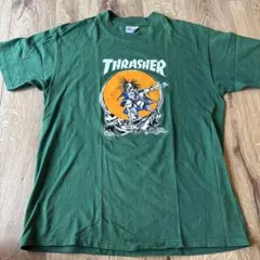 90's THRASHER Hanesボディ プリントTシャツ