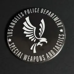 SWAT 75mm 빅 캔 배지 밀리터리