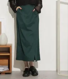 NANO universe スリットタイトマキシスカート ナノユニバース