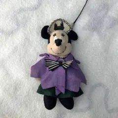 ミニーマウス ぬいぐるみマスコット ホーンテッドマンション　ホリデーナイトメア