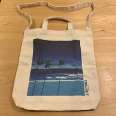 CHILL OUT チルアウト 2way トートバッグ 永井博 【美品】