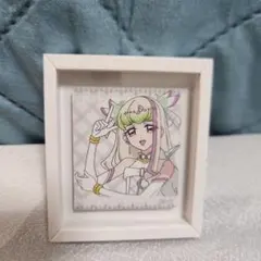 キミとアイドルプリキュア♪展　トレーディング額縁風マグネット　キュアズキューン