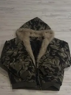 カモフラ パーカー