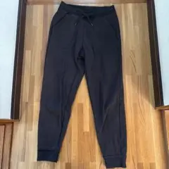 UNIQLO ブラック 裏起毛スウェットパンツ S