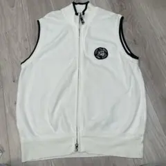 シナコバ　ベスト　LLサイズ　白　美品