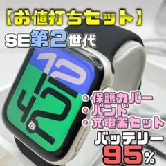 美品】BT100％ シリーズ9 保護カバー＋純正バンド＋充電器セット 1951 