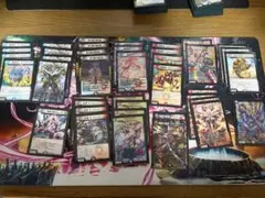 デュエルマスターズ ドキ強 7デッキ 묶음 판매 #微改造 スリーブ付き