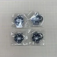 サンリオ ミャクミャクなりきりアクリルチャーム 4個セット