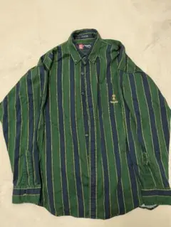 ネルシャツ ストライプ