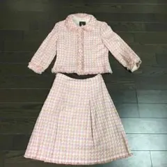 スーツ高級　美品（ツイード）七分袖　期間限定出品（最終価格）