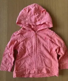 babyGap ドット柄フード付きパーカーとロンパースセット12-18ヶ月