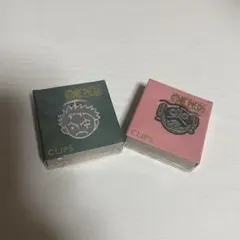 【新品・未開封】ワンピース キャラクタークリップ2種セット ゾロ＆チョッパー