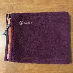 エーグル　AIGLE ネックウォーマー　ジッパー