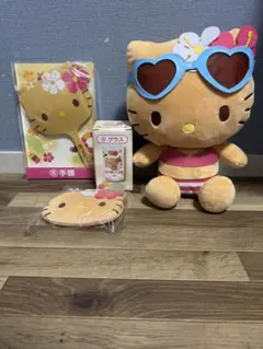 ☆一番くじ 日焼けキティ ぬいぐるみ セット