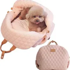 PETTENA ペテナ キャリーバッグ 犬 ピンク L ベッド スリング