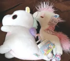 ユニコーン2点セットぬいぐるみ