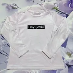 Reykjavík ロゴ入り 長袖カットソー 140cm