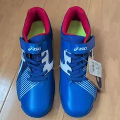 asics キッズ スニーカー 青24.5センチ箱なし
