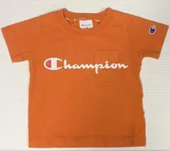 早い者勝ち‼️Champion オレンジTシャツ 100cm