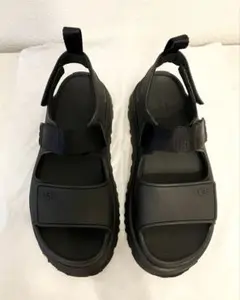 UGG GOLDENGLOWブラック サンダル 25cm